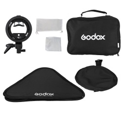 Софтбокс Godox SEUV8080 Elinchrom для накамерных вспышек Софтбокс Godox SEUV8080 Elinchrom для накамерных вспышек