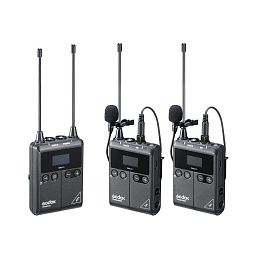Петличная радиосистема Godox WMicS1 KIT2 беспроводная Петличная радиосистема Godox WMicS1 KIT2 беспроводная