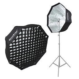 Октобокс Godox SB-UG95 быстроскладной с сотами Октобокс Godox SB-UG95 быстроскладной с сотами