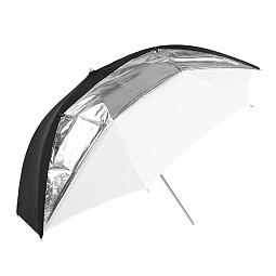 Фотозонт Godox UB-006 101CM серебристый/черный/просветный