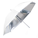 Фотозонт Godox UB-001 84cm серебро/белый Фотозонт Godox UB-001 84cm серебро/белый