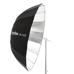 Зонт параболический Godox UB-130S серебро/черный Зонт параболический Godox UB-130S серебро/черный