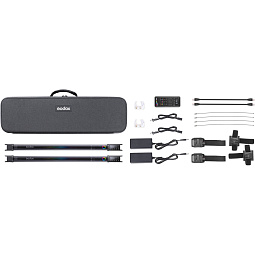 Комплект светодиодных осветителей Godox TL60*2 kit для видеосъемки Комплект светодиодных осветителей Godox TL60*2 kit для видеосъемки